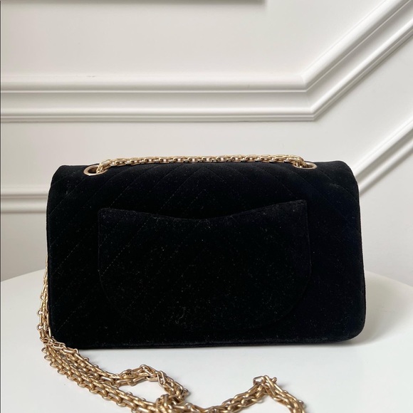 CHANEL REISSUE VELVET DOUBLE FLAP - Picture 10 of 10